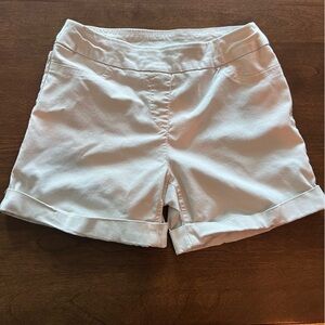 Soft Surroundings Light Tan Pull On Cuffed Shorts - Petite Extra Small PXS